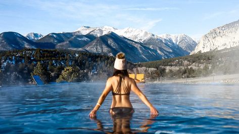 Infinity Pool - Mount Princeton Hot Springs Resort Wyoming Hot Springs, Natural Hot Springs Colorado, Mt Princeton Hot Springs, Fairmont Hot Springs Bc, Glenwood Hot Springs Colorado, Pond Habitat, Salida Colorado, Lap Swimming, Idaho Springs