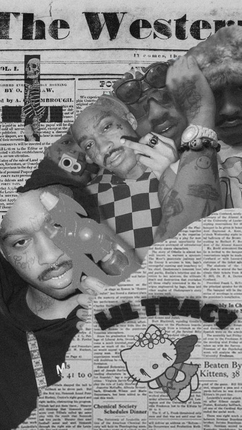 Lil Tracy Black And White, Lil Tracy Poster, Lil Tracy Wallpaper, Nuts Lil Peep, Tracy Wallpaper, Iphone Wallpaper Modern, Lil Tracy, Blurry Pics, Dark Castle