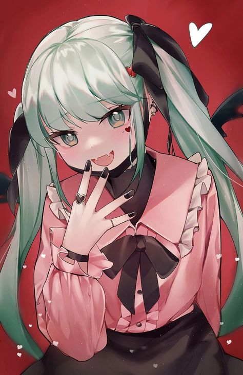 Vampire Miku, Deco 27, Revealing Outfits, Header Design, Tv Tropes, Popular Anime, Featured Artist, Hatsune Miku, Vocaloid