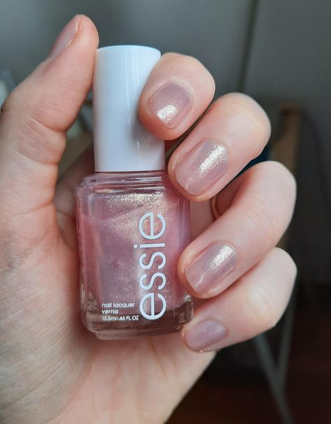 Pearly Nail Polish, Shiny Nail Polish, H&m Nail Polish, Nail Polish Collection Aesthetic, Essie Birthday Girl, Nail Polish Aesthetic, Pearl Nail Polish, Birthday Nail Ideas, Glamorous Birthday