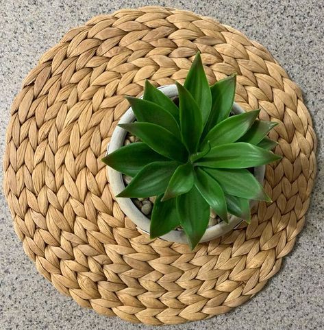 Dhiraj Sharma on Instagram: "#ecomahrt #waterhyacynth #mats #ecomahrtwaterhyacinthmats #amazon #etsy #placemats #usacanada #tabledecoration Woven Placemats - Natural Wickers (Set of 4 - 13-inch) Round Table Mats - Water Hyacinth Place Mats - Heat Resistant Non-Slip Wicker Chargers for Dining, Wedding, Holiday Dinner, for $24.99 via @amazon https://www.amazon.com/gp/product/B09X174W5T/ref=cx_skuctr_share?smid=AN9O8BQZHMXTE" Wicker Chargers, Wicker Placemats, Dining Wedding, Round Table Mats, Countertop Decor, Wicker Table, Woven Placemats, Water Hyacinth, Holiday Dinner