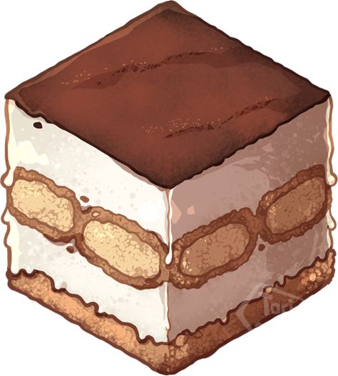 Tiramisu Drawing, Drawing Traditional, Cake Drawing, Tiramisu Cake, Junk Food, Food Art, Cupcake Cakes, Log In, Deviantart