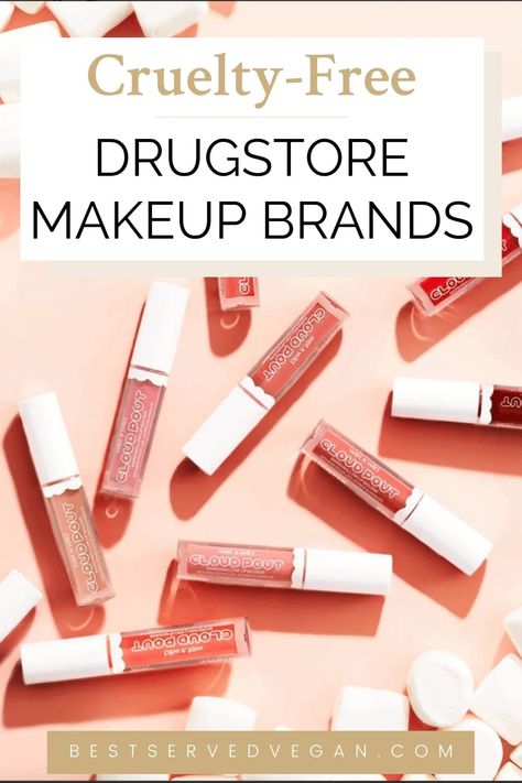 This is the ultimate list of vegan AND cruelty-free drugstore makeup brands. Brands like elf, NYX, CoverGirl all make the list. These brands are affordable, widely available, and cruelty-free! If you're looking for mascara, skincare products, makeup brushes, eyeshadow, whatever really, I'm sure there is a brand on this list for you! There is even a list of makeup brands to avoid. Vegan Makeup Brands, Vegan Tips, Eco Friendly Makeup, Covergirl Makeup, Makeup Companies, Cover Girl Makeup, Milani Cosmetics, Elf Cosmetics, Vegan Makeup