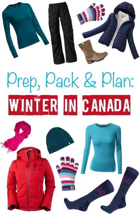 Packing Guide for Winter Travel to Canada -- with the right gear, you can stay warm and dry in even the coldest temps.