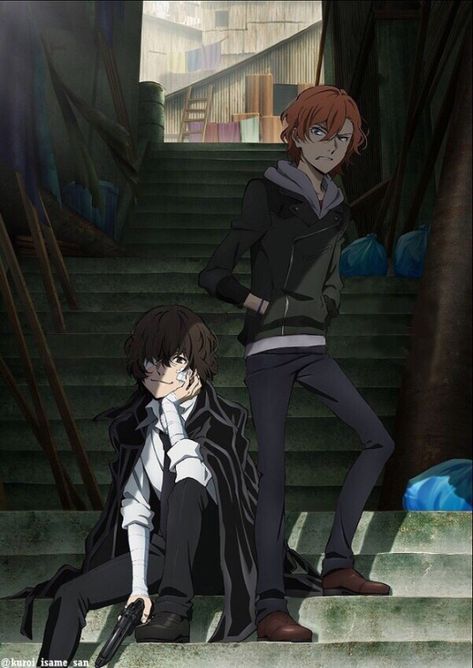 Fifteen!Soukoku Bungou Stray Dogs Wallpaper, Bungou Stray Dogs Characters, Dazai Bungou Stray Dogs, Dog Wallpaper, Dazai Osamu, Bongou Stray Dogs, Stray Dogs Anime, Fanarts Anime, Animes Yandere