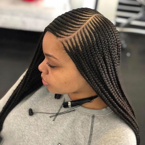 Latest Ghana Weaving Hairstyles, Layered Braids, African Braids Hairstyles Pictures, Ghana Weaving, Cornrow Braids, Feed In Braids Hairstyles, Gorgeous Hairstyles, Braids Styles, African Hair Braiding Styles