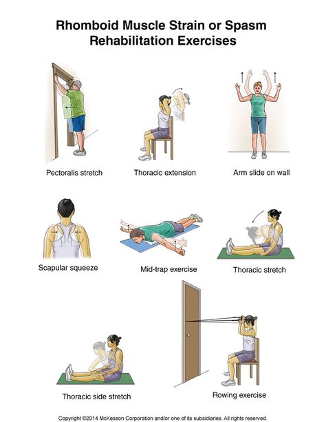 Rhomboid Exercises, Mid Back Pain, Rowing Workout, Rehabilitation Exercises, Middle Back Pain, Back Stretches For Pain, Physical Therapy Exercises, Back Pain Remedies, Upper Back Pain