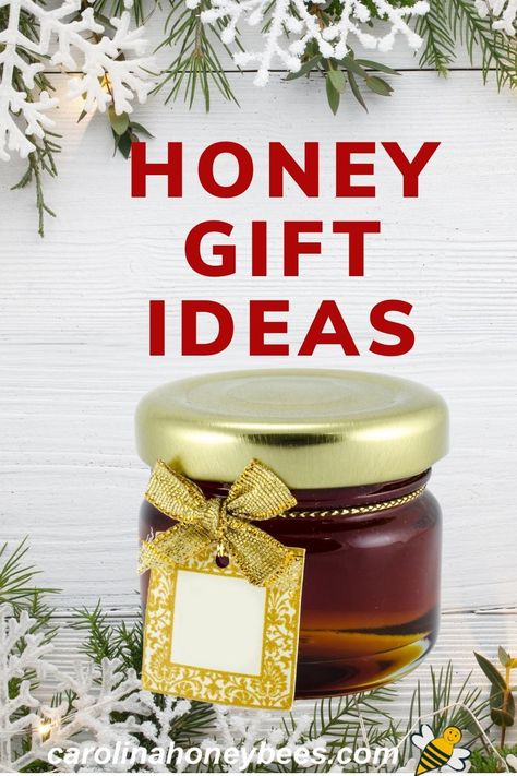 If you have a honey lover on your gift list, the job of finding a perfect gift is a sweet one. These honey gift ideas are sure to help finished your shopping task. Honey Gift Basket Ideas, Honey Gift Basket, Honey Ideas, Chistmas Gift, Honey Chocolate, Honey Bottles, Honey Shop, Honey Gifts, Honey Sticks