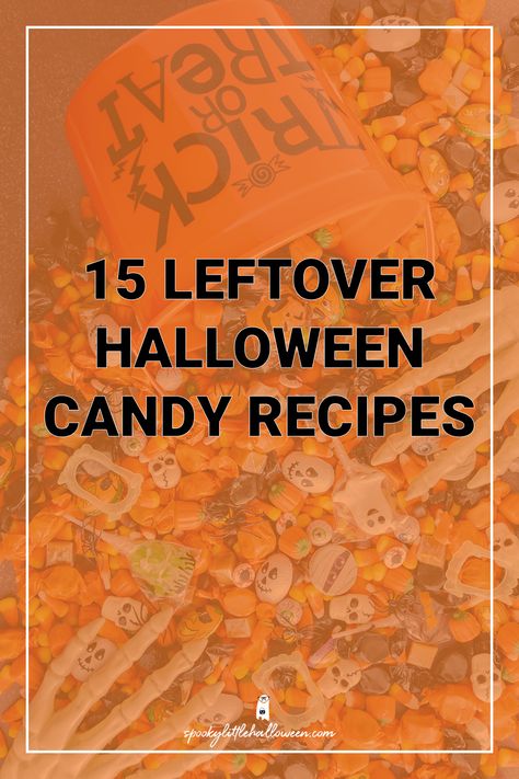 Overwhelmed by how much leftover Halloween candy is haunting your kitchen? It's time to repurpose those treats into sweet desserts and drinks! Halloween Candy Easy, Jolly Rancher Shot Glasses, Nutella Candy, Leftover Halloween Candy Recipes, Halloween Candy Recipes, Leftover Candy, Leftover Halloween Candy, Peanut Butter Nutella, Kid Friendly Halloween