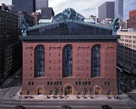 Thomas H. Beeby named 2013 Driehaus Laureate Harold Washington Library, Neoclassical Villa, Library Center, Postmodern Design, Chicago School, 1980s Design, My Kind Of Town, Chicago Architecture, The Windy City