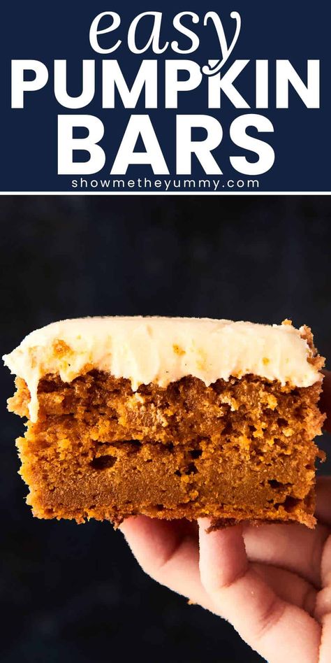 Best Pumpkin Bars With Cream Cheese, Pumpkin Pie Made With Cream Cheese, Best Pumpkin Bars Ever, Easy Pumpkin Pie Bars, Pumpkin Squares With Cream Cheese Icing, Pumpkin Bars With Cream Cheese Frosting 9x13 Pan, Easy Pumpkin Bars 3 Ingredients, Pumpkin Bars With Cake Mix Easy, Pumpkin And Cream Cheese Recipes