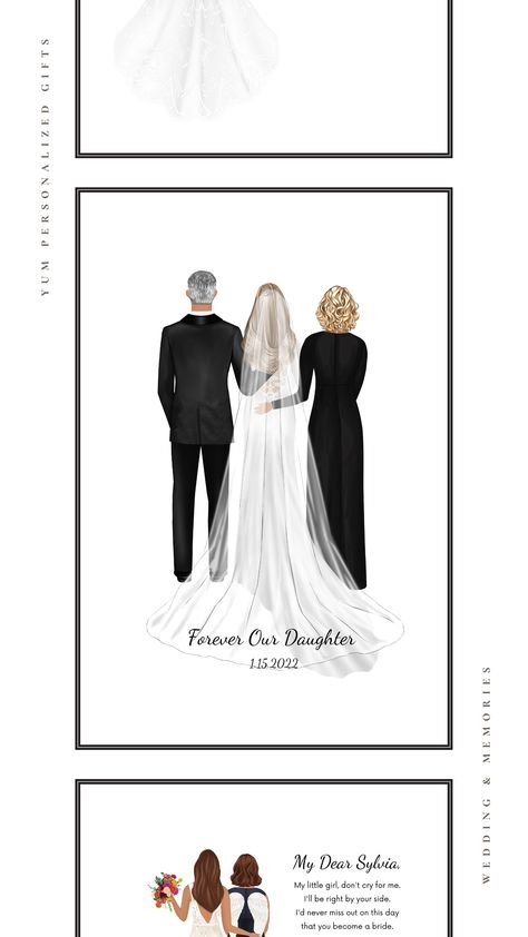 Our exclusive design makes a perfect personalized gift for your mom, mum, mother, step-mother, mother of the bride or father of the bride, parents of the bride for your Wedding, Anniversaries or simply reminds someone how much you love them. This listing is for mother of the groom, step mom of the groom, father of the bride, parents of the bride ✨DIGITAL FILE and PRINT✨ Parents Of Bride Gift, Brides Parents Gifts, Mother And Father Gifts For Wedding, Mother And Father Of The Bride Gifts, Gifts For Brides Parents On Wedding Day, Parents Of The Bride, Bride Personalized, Mother Of The Bride Gift, Mother Mother