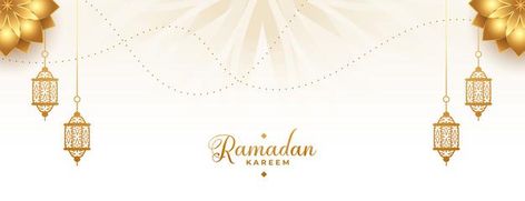 Ramadan kareem arabic golden banner Free... | Free Vector #Freepik #freevector #background #poster #invitation #abstract Ramadan Kareem Arabic, Image Ramadan, Poster Ramadhan, Cover Profile, Traditional Snake Tattoo, Eid Mubarak Banner, Islamic Lantern, Happy Muharram, About Ramadan