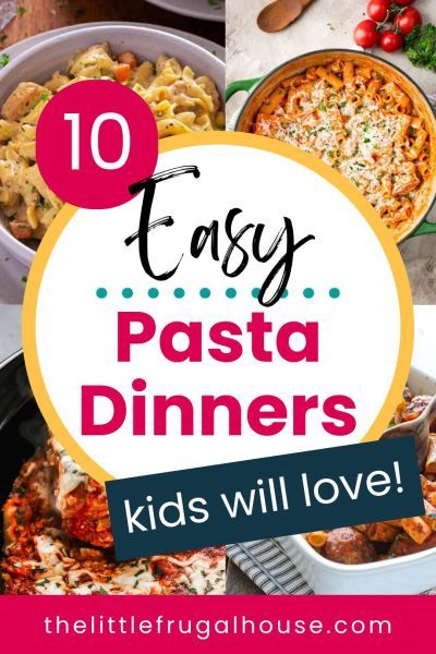 Dinners Kids Will Love, Money Calendar, Kid Friendly Pasta, Quick Easy Pasta, Meal Planning Binder, Crispy Fried Chicken Wings, Easy Dinner Recipes For Two, Best Freezer Meals, Kids Pasta