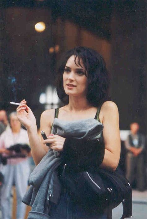 Winona Ryder: Drew Barrymore 90s, 90s Style Icons, Winona Forever, Nastassja Kinski, Series Quotes, Winona Ryder, Christina Ricci, Gothic Girls, Girl Crushes