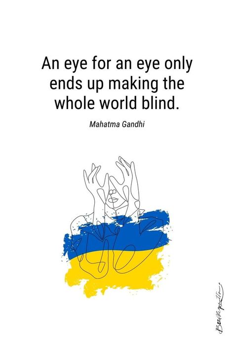 Ukraine Quotes, Mahatma Gandhi, World Peace, Kiev, Quotes To Live By, New World, Ukraine, Medicine, Sunflower