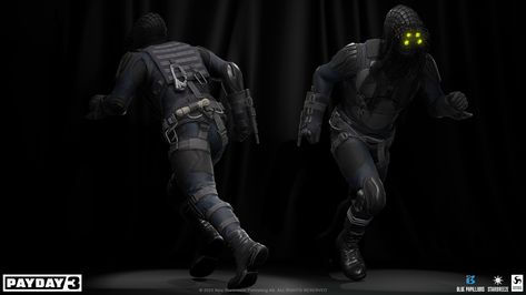 ArtStation - Clocker I PAYDAY 3 Payday Cloaker, Payday 3, Undead Army, I Love Games, Goggles, Work On, To Work, Soldier, Funny Memes