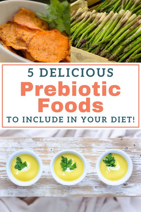 Five delicious prebiotic foods to include in your diet Ways To Cook Asparagus, Prebiotic Foods, Gut Health Diet, Gut Health Recipes, Prebiotics And Probiotics, How To Cook Asparagus, Probiotic Foods, Meal Suggestions, Healing Food