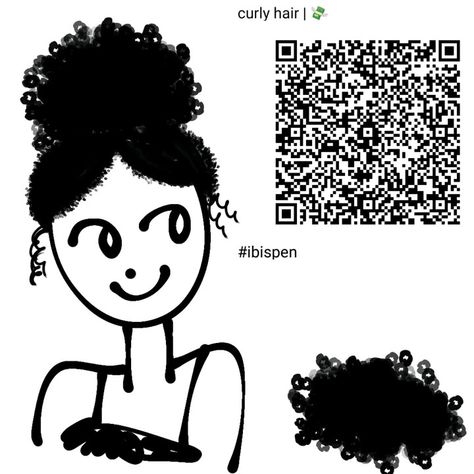 Curls Brush Ibispaint Code, Ibis Paint Brush Code Hair Locs, Curls Brush Ibispaint, Black Hair Ibis Paint Code, Curly Hair Ibis Paint Code, Curly Hair Brush Ibis Paint, Brush Codes, Curly Hair Brush, Brush Art