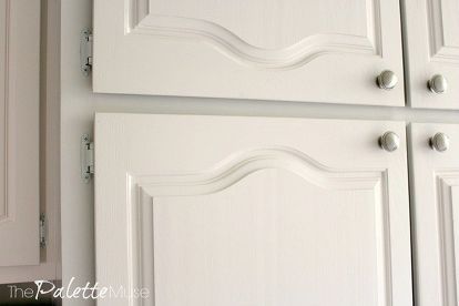 my new favorite way to paint kitchen cabinets Kitchen Cabinet Crown Molding, Faux Brick Backsplash, Kitchen Cabinets Painting, Kitchen Cabinet Painting, Diy Kitchen Cabinets Painting, Paint Kitchen Cabinets, Paint Cabinets, Faux Brick Panels, Diy Cabinet