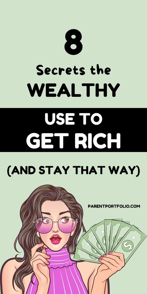 Unlock the secrets the wealthy use to get rich with these 8 proven strategies! Learn how to build wealth, invest smartly, and manage your finances like a millionaire. Start applying these tips today and watch your financial success grow. How To Build Wealth, Financial Literacy Lessons, Ways To Get Rich, Growing Wealth, Money Saving Techniques, Investing Books, Financial Coach, Helpful Things, Building Wealth