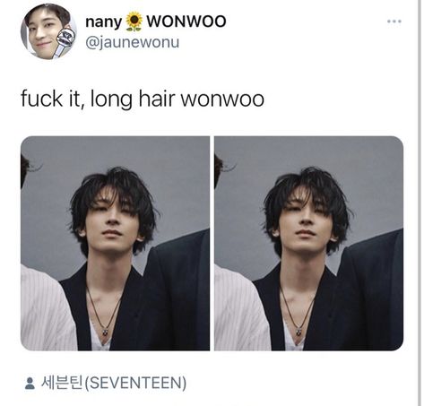 #wonwoo #seventeen #kpop Wonwoo Mindset Photoshoot, Wonwoo Left And Right Crop Top, Wonwoo Gray Hair, Wonwoo Perm, Wonwoo Cosmopolitan, Wonwoo Abs Seventeen, Wonwoo Side View, Wonwoo Shoulders, Wonwoo Curly Hair