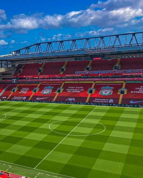 Anfield Stadium Wallpaper, Liverpool Wallpaper, Anfield Stadium, Stadium Wallpaper, Firefighter Pictures, This Is Anfield, Bayern Munich, Liverpool Fc, Tennis Court