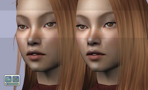 No Eyelashes, Slouchy Shirt, Face Template, Poppy Dress, The Sims 2, Best Mods, Going Gray, One Clothing, Sims Mods