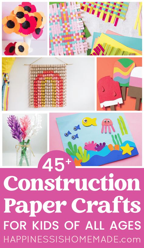 Kids Paper Crafts Easy, Crafts With Construction Paper, Construction Paper Crafts For Kids, Crafts 2023, Monkey Crafts, Sunflower Crafts, Pinwheels Paper, Construction Paper Crafts, Construction For Kids