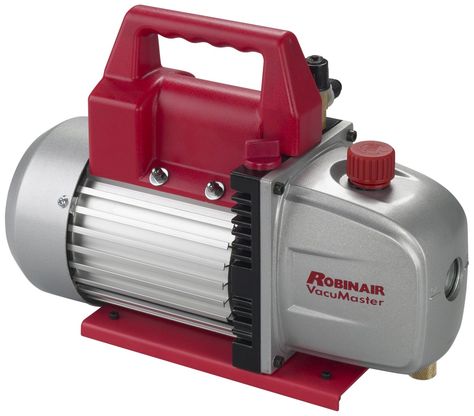 Robinair (15500) VacuMaster Economy Vacuum Pump - 2-Stage, 5 CFM (75 micron, I believe) Hvac Tools, Ac System, Best Vacuum, Vacuum Accessories, Tv Led, Designer Pumps, Vacuum Pump, Vacuums, Tools And Equipment