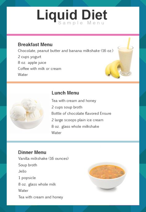 Liquid Diet Plan, Liquid Diet Recipes, Clear Liquid Diet, Bariatric Diet, Baking Powder Uses, Soft Foods, Liquid Diet, Makanan Diet, Best Diet Plan