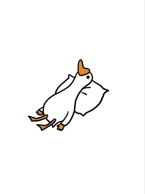 Funny Simple Drawings, Collage Tattoo Ideas, Loving Drawings, Collage Tattoo, Duck Drawing, Duck Logo, Bathroom Posters, 그림 낙서, Tapeta Galaxie