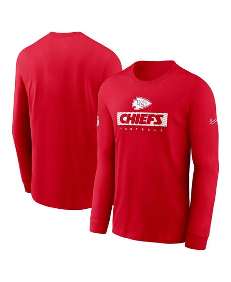 in stock Chiefs Game, Chiefs Football, Kansas City Chiefs, Kansas City, Kansas, Long Sleeve T Shirt, Nike Men, Long Sleeve Tshirt, Long Sleeve Shirts