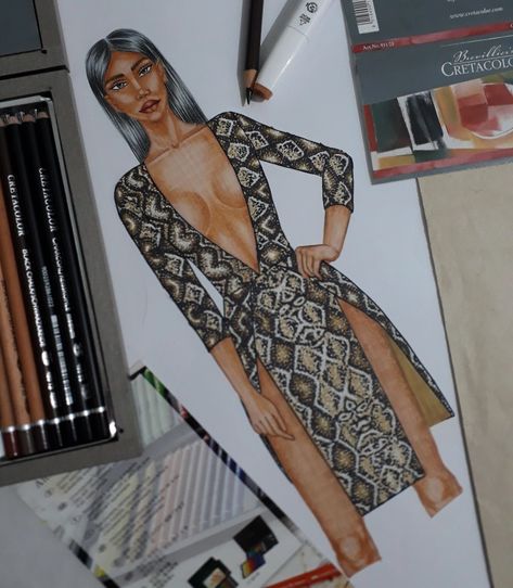 Fashion Illustration Chanel, Fashion Model Drawing, Snake Dress, Fashion Figure, Fashion Figure Drawing, Check Mate, Fashion Drawing Tutorial, Fashion Illustration Sketches Dresses, Fashion Drawing Dresses