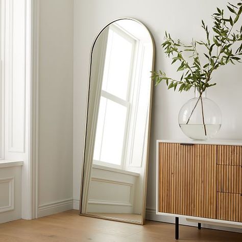 Arched Floor Mirror, Modern Floor Mirrors, Full Length Mirror Stand, Large Floor Mirror, Long Mirror, Full Length Floor Mirror, Leaning Mirror, Free Standing Wall, Arched Mirror