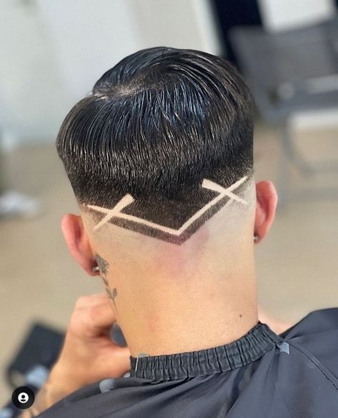 Boys Haircut Designs Lines, Hair Tattoo Designs, Haircut Designs For Men, Fade Haircut Designs, Hair Designs For Men, Taper Fade Curly Hair, Guys Grooming, Short Hair Designs, Mens Haircuts Short Hair