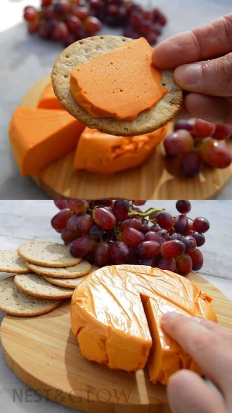 Smoked Cashew Vegan Cheese Recipe - Quick, easy and healthy plant-based cheese #vegan #veganrecipe #vegancheese #plantbased #healthy Dairy Free Cheese Recipe, Cashew Cheese Recipe, Recipes Cheese, Easy Cheese Recipes, Plant Based Cheese, Vegan Cheese Recipes, Cashew Cheese, Dairy Free Cheese, Quesadillas