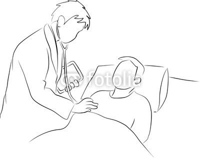 Doctor Patient Doctor And Patient Drawing, Patient Drawing, Stethoscope Drawing, Doctor Patient, Doctor Drawing, Doctor Help, Health Video, Easy Arts And Crafts, Drawing People