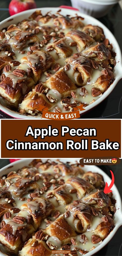 Ingredients: 2 cans (8 oz each) refrigerated cinnamon rolls, Apple Cinnamon Roll Bake, Pecan Cinnamon, Pecan Cinnamon Rolls, Frozen Rolls, Cinnamon Roll Casserole, Cinnamon Roll Bake, Apple Cinnamon Bread, Apple Cinnamon Rolls, Pecan Rolls