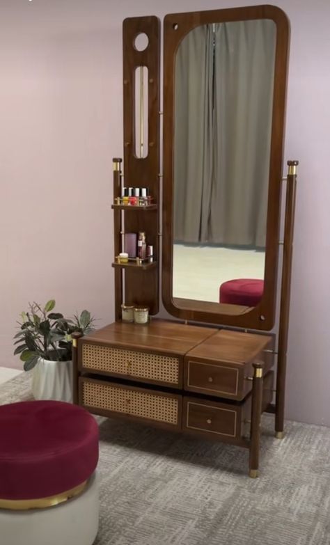 Indian Mirror, Dressing Unit, Mirror Dresser, Vintage Dressing Table, Mirror Decor Living Room, Indian Room, Pinterest Room, Indian Room Decor, Indian Bedroom Decor