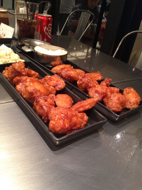 Bonchon chicken Bonchon Chicken, Chicken Wings, Meat, Chicken