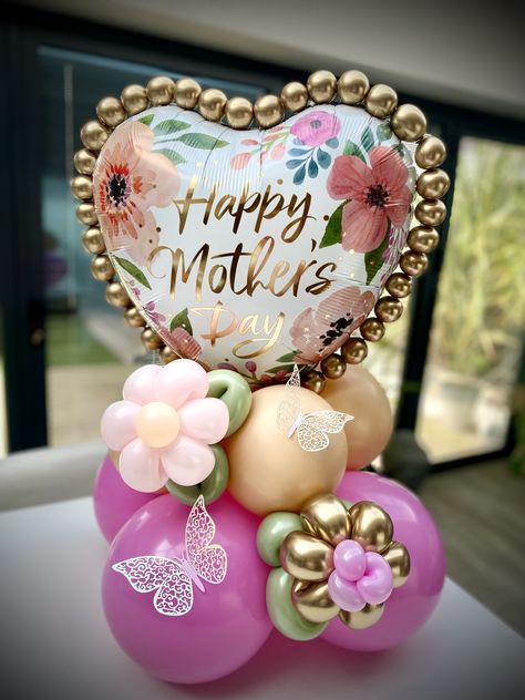 Balloon Bouquet Delivery, Party Planning Business, Balloon Bouquet Diy, Mothers Day Balloons, Christmas Balloon Decorations, Balloon Garland Diy, Mini Bouquet, Balloon Display, Diy Balloon Decorations