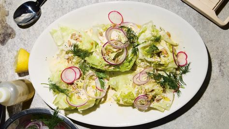 Andy Baraghani: 'Change your technique, change your flavors' | KCRW Andy Baraghani, Recipe For A Crowd, Wedge Salad, Impressive Recipes, Culinary School, New Cookbooks, Russian Recipes, Grape Tomatoes, Line At