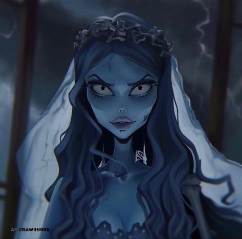 Corpes Bride Fanart, Victor And Emily Fanart, Emily Corpse Bride Fanart, Victor Van Dort Fanart, Corpse Bride Genderbend, Corpse Bride Fan Art, Corpse Bride Fanart, Emily Corpse Bride Pfp, Tim Burton Pfp