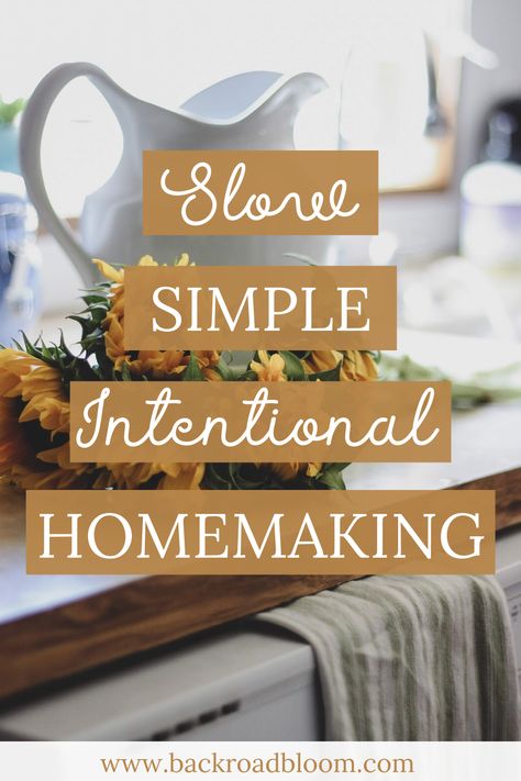 Slow Homemaking Routines for Happier Homemakers - Homemaker Schedule, Banana Cream Pie Recipe, Happy Homemaking, Christian Homemaking, In A Rut, Homemade Yogurt, Home Management, Back Road, Slow Living