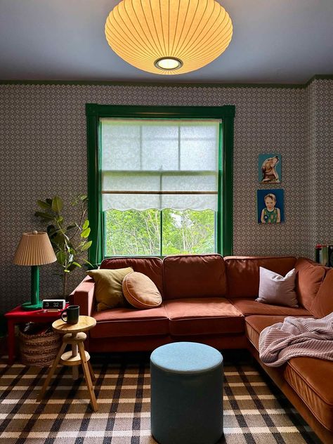 Step Inside a Perfectly Imperfect Home Full of Color & Life – Schoolhouse Schoolhouse Interior Design, Pattern Mixing Living Room, Turning Into A Monster, Eclectic Homes, Schoolhouse Electric, Apartment Vibes, Interior Colors, Outdoor Furniture Sale, Living Room Design Inspiration