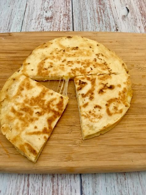 When it comes to Quesadillas, the cheesier the better.  For the recipe to a perfect crisp and cheesy quesadilla, visit us at http://itseverythingdelicious.com/2018/10/15/quesadilla/ Cheesy Quesadilla, Cheese Quesadillas, Cheese Quesadilla, Cheese Butter, Cheese Serving, Quesadillas, Tortillas, The Table, The Recipe