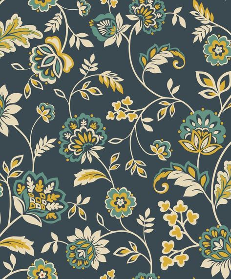 Block Print Wallpaper, Kalamkari Painting, Print Design Art, Flowery Wallpaper, Textile Prints Design, Geometric Textures, Print Design Pattern, Flower Pattern Design, Textile Pattern Design