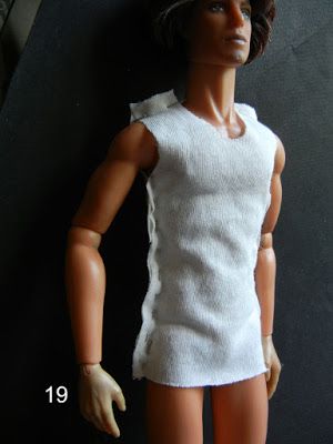 Fashion Doll Stylist: Sommer T's Diy Stuffies, Diy Ken Doll Clothes, Ken Clothes, Barbie Knitting Patterns, Sewing Barbie Clothes, Modern Clothes, Barbie Doll Clothing Patterns, Diy Barbie Clothes, T Shirt Pattern