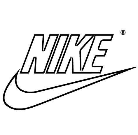 Nike Sign Drawing, Nike Shoe Sketch, Nike Painting Ideas, Nike Stencil, Supreme Drawing, Nike Drawing, Easy Graffiti, Easy Graffiti Drawings, Christmas Wallpaper Iphone Cute